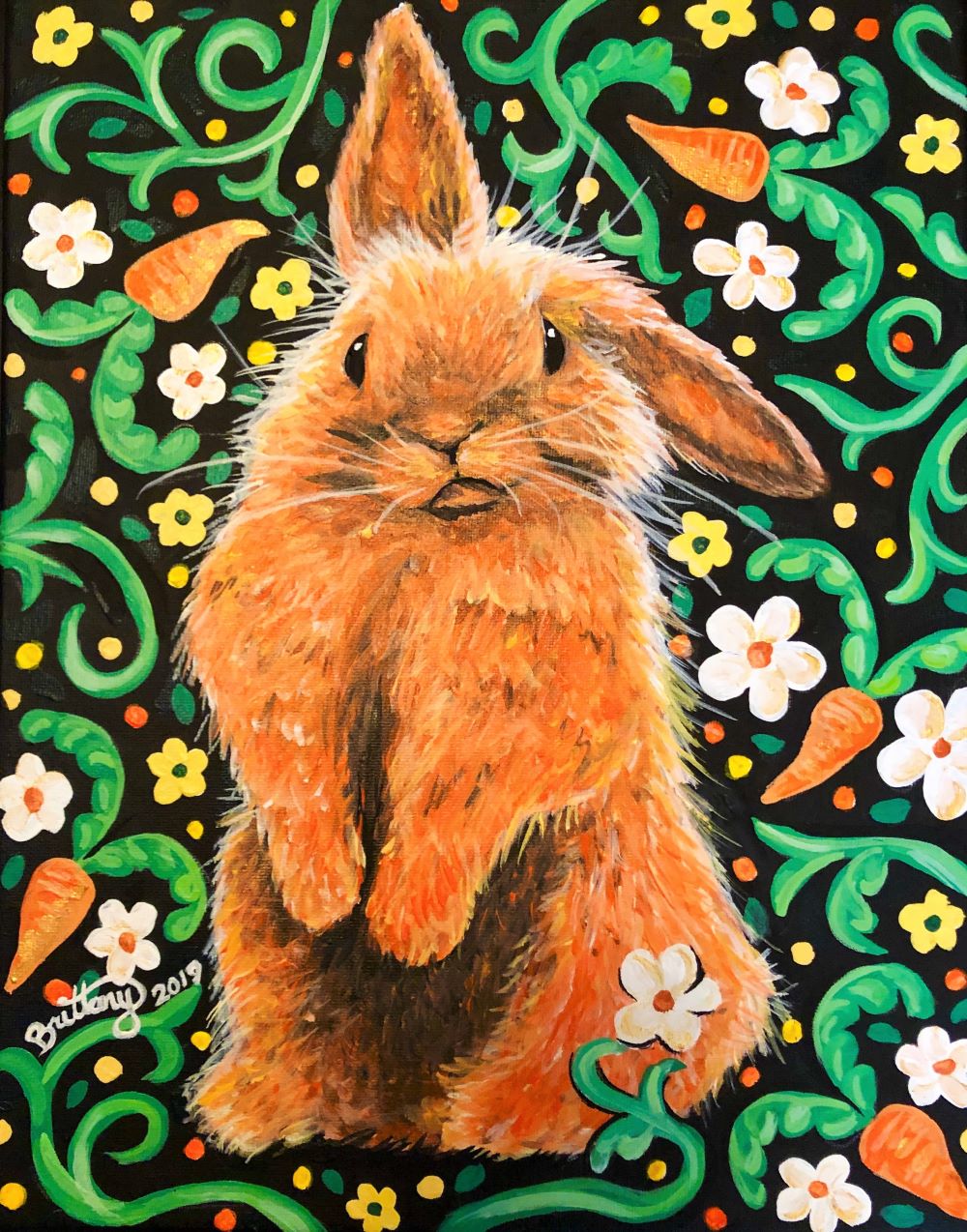Curious Bunny, Limited Edition Print