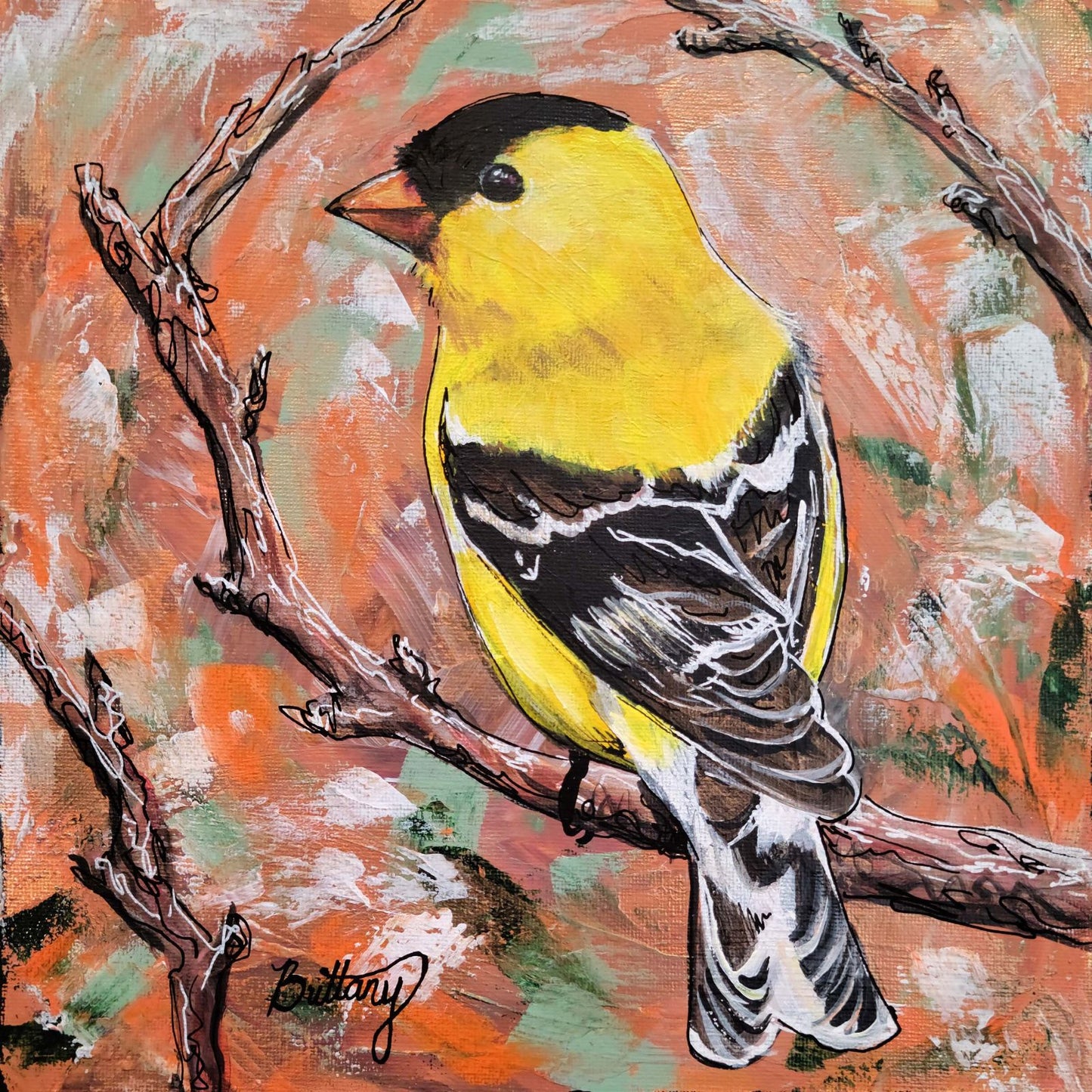 Songbirds: Goldfinch, Limited Edition Print