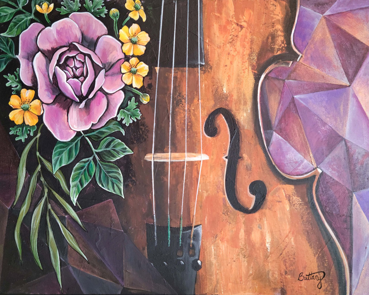 Sound- Rose and Buttercup, Limited Edition Print