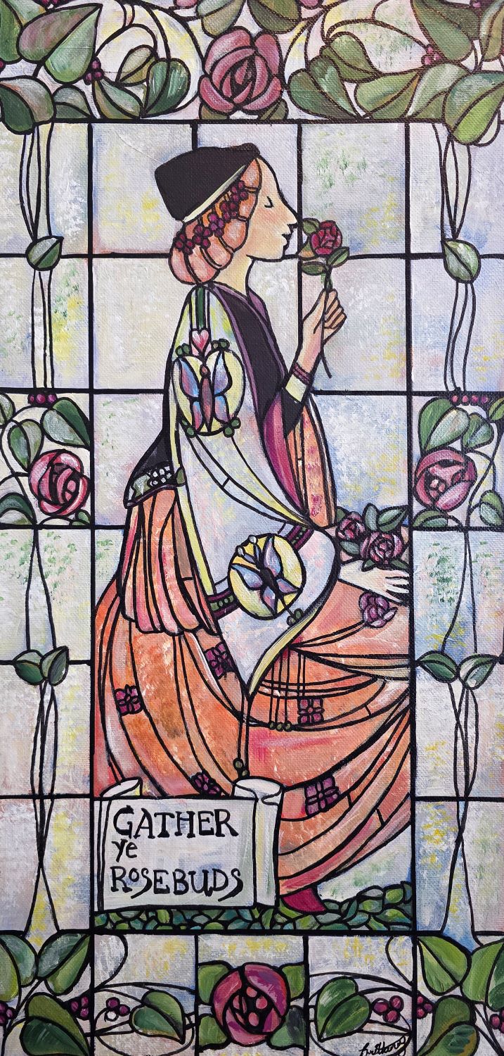 Gather Ye Rosebuds, Limited Edition Print