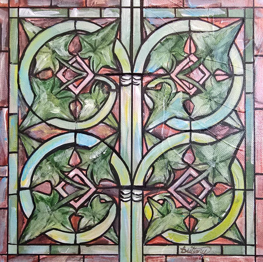 Grisaille Panel #2, Original Acrylic Painting