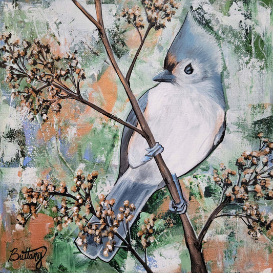 Songbirds: Tufted Titmouse, Limited Edition Print